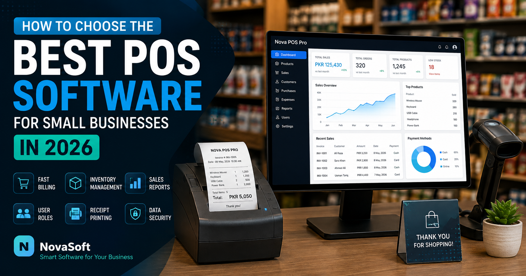 How to Choose the Best POS Software for Small Businesses in 2026