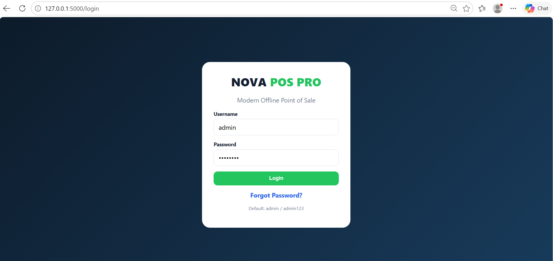 Nova POS Pro V2 screenshot